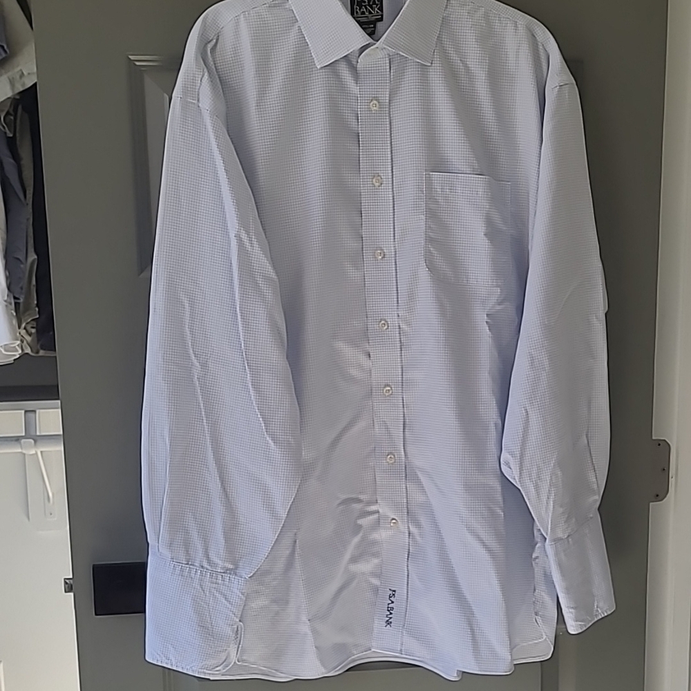Jos A Bank Light Blue Dress Shirt